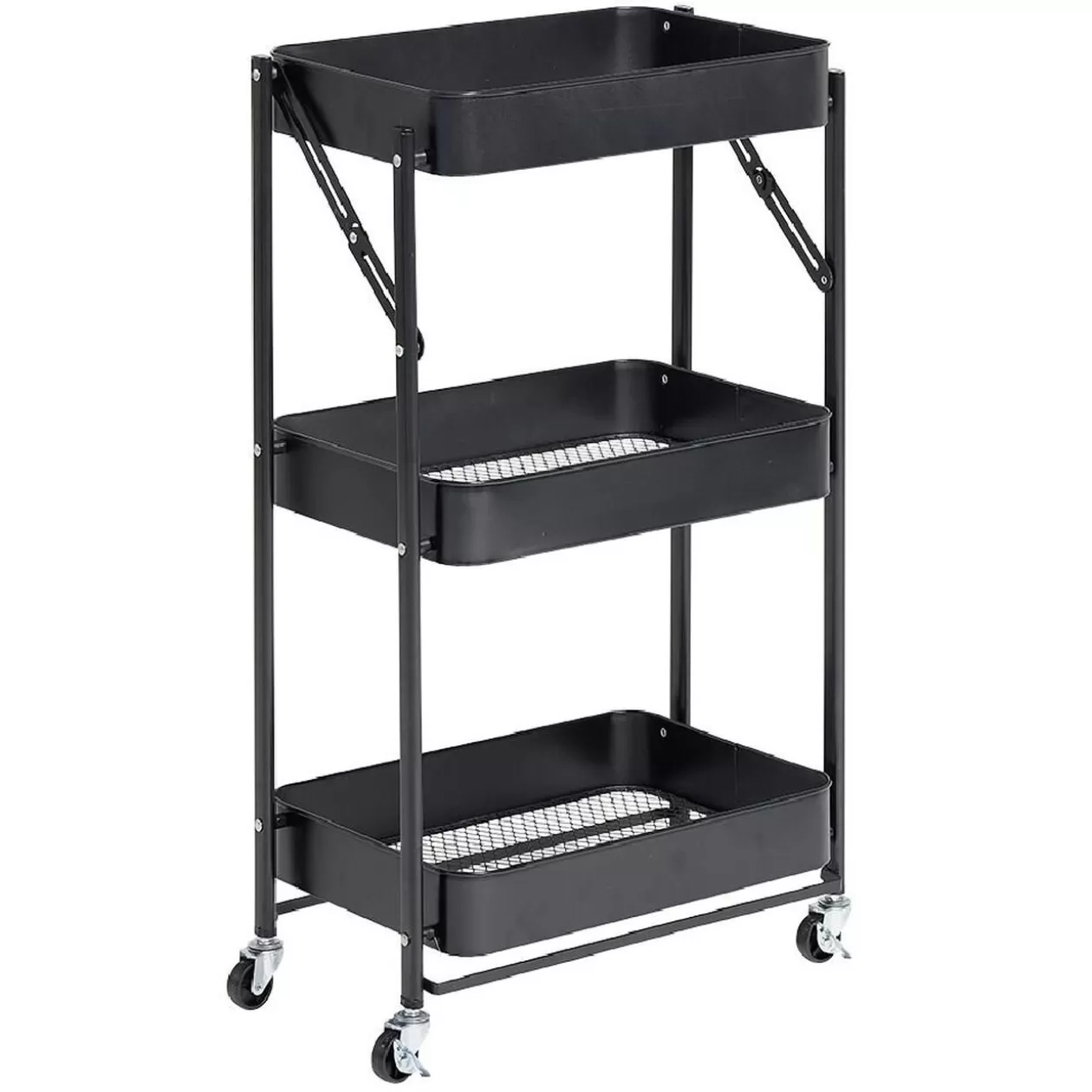 Desserte multi-usage pliable métal noir>Gifi Cheap