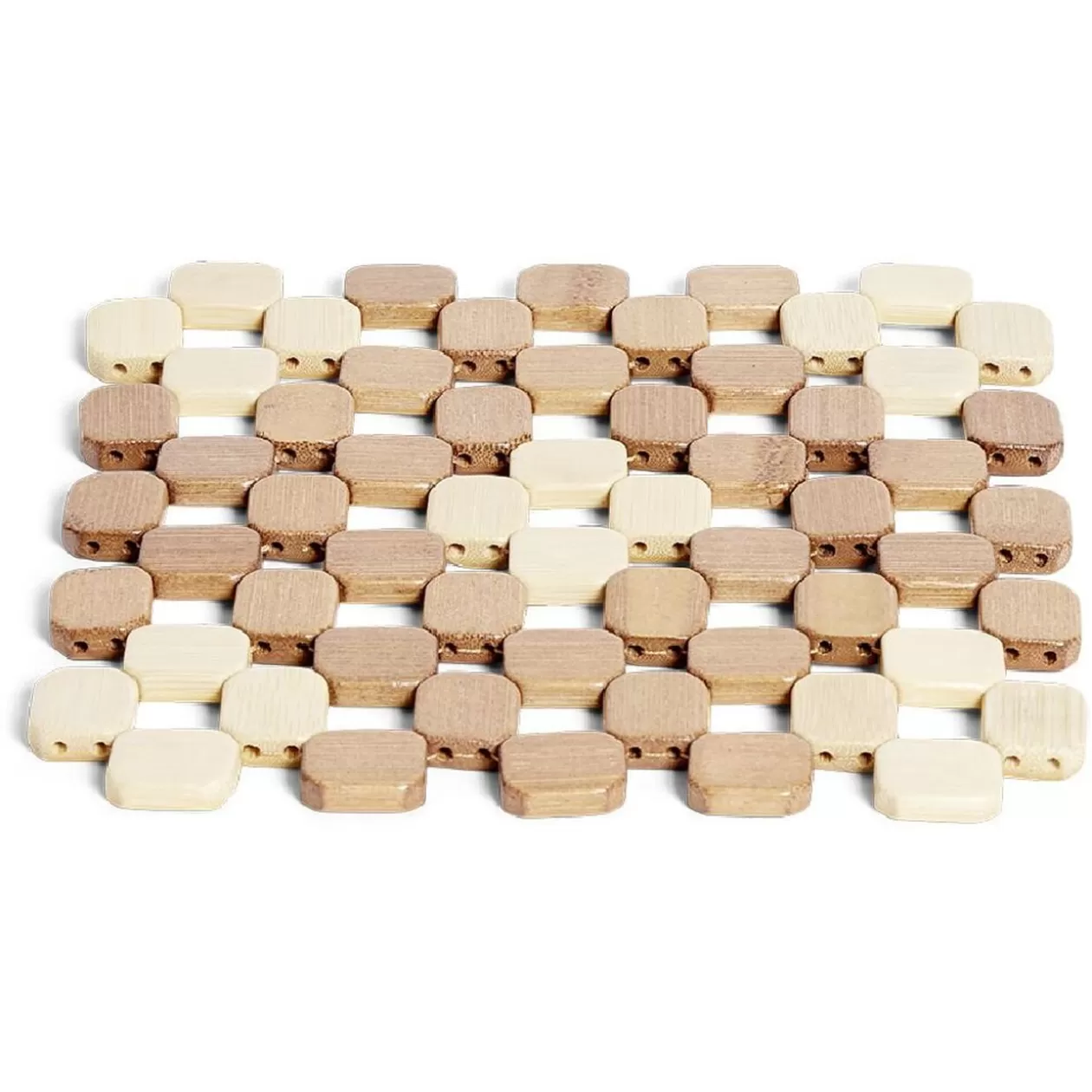 Gifi Dessous de plat carré en bambou 19x19cm< Rangement De Cuisine