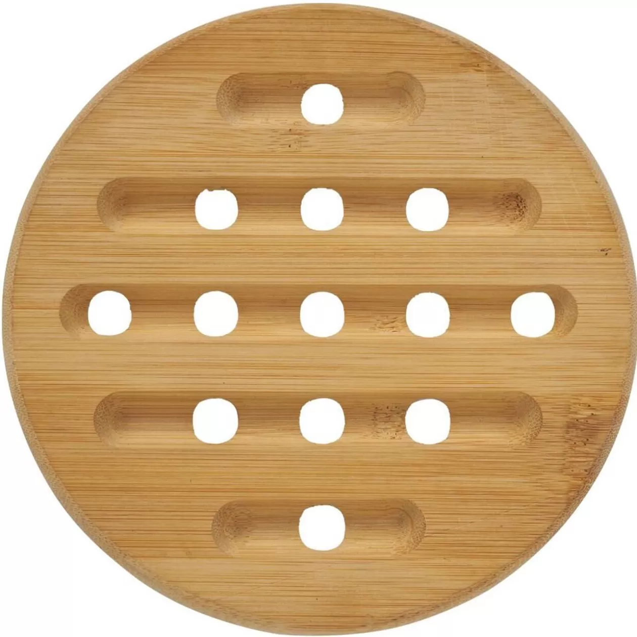 Gifi Dessous de plat en bambou ajouré Ø20cm< Vaisselle Et Accessoires De Table