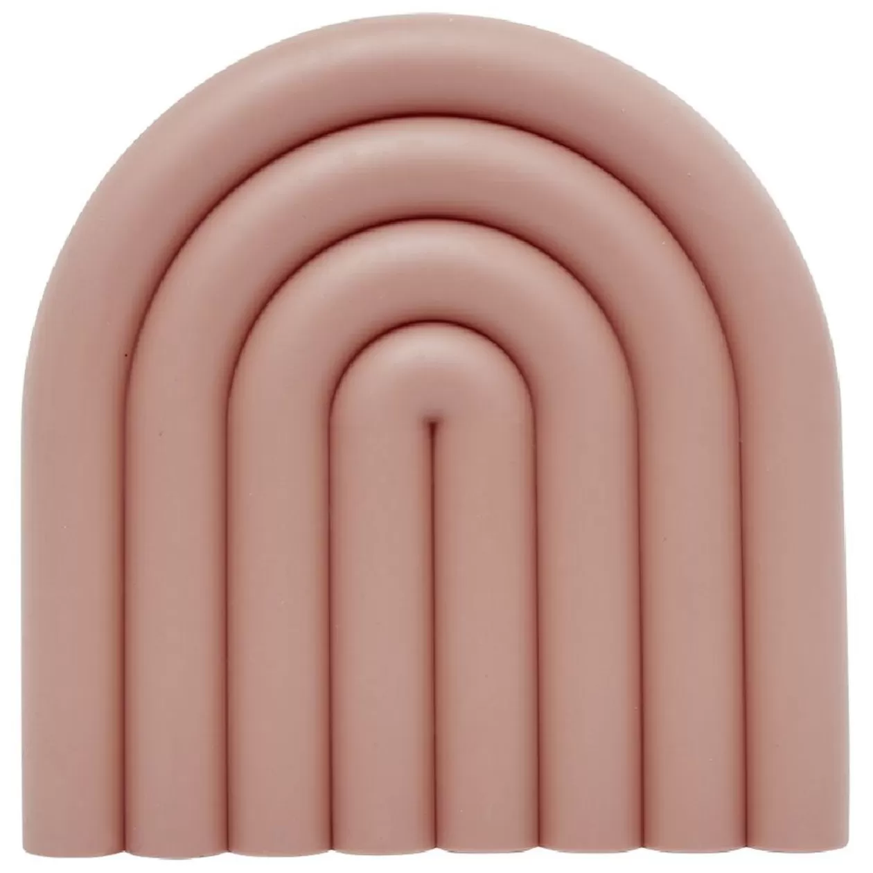 Dessous de plat forme arc-en-ciel uni 15x15cm>Gifi Outlet