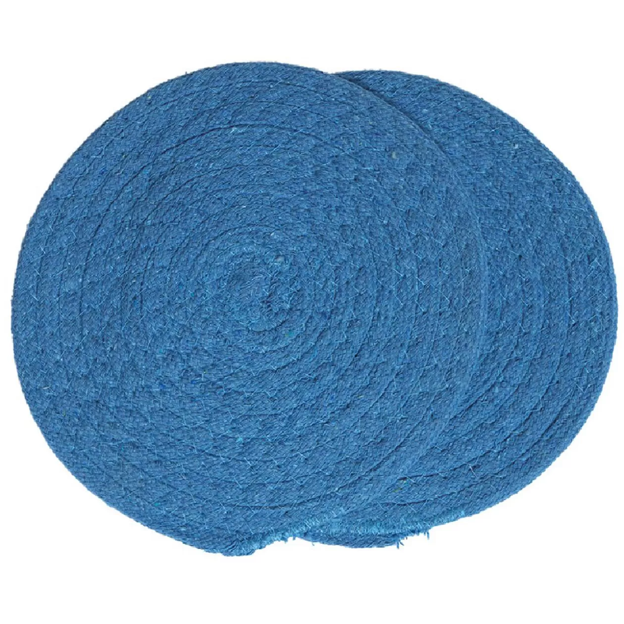 Dessous de plat rond coton rouge vert ou bleu x2>Gifi Outlet