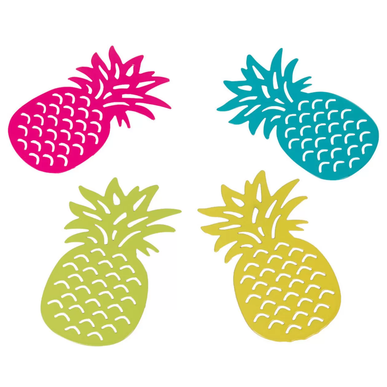 Gifi Dessous de verre ananas X 4< Vaisselle Et Accessoires De Table