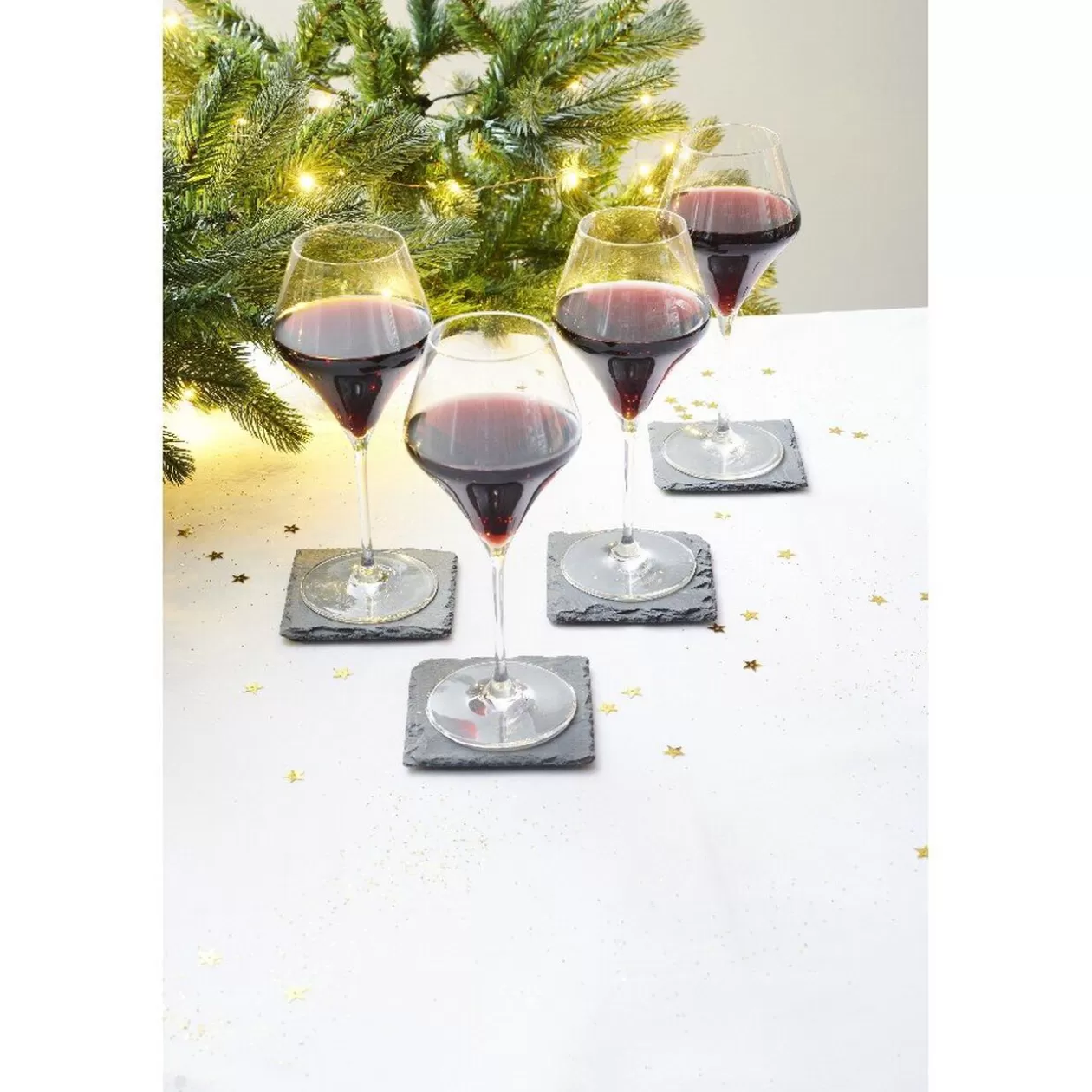 Dessous de verre ardoise x4>Gifi Online