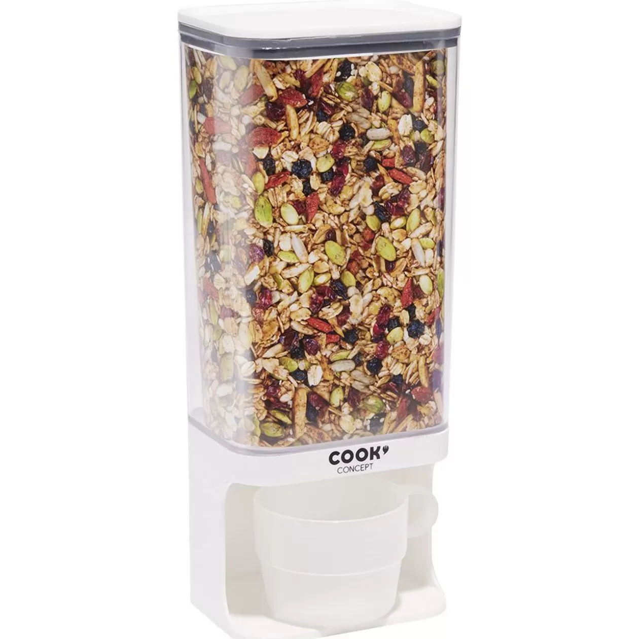Gifi Distributeur 1,5L avec bol gradué 200ml< Conservation Alimentaire