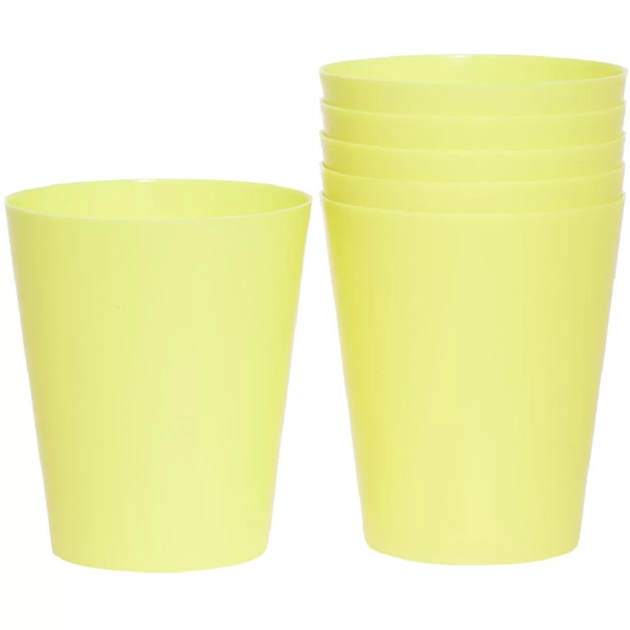Distributeur de boisson en plastique avec robinet et 4 gobelets>Gifi Sale