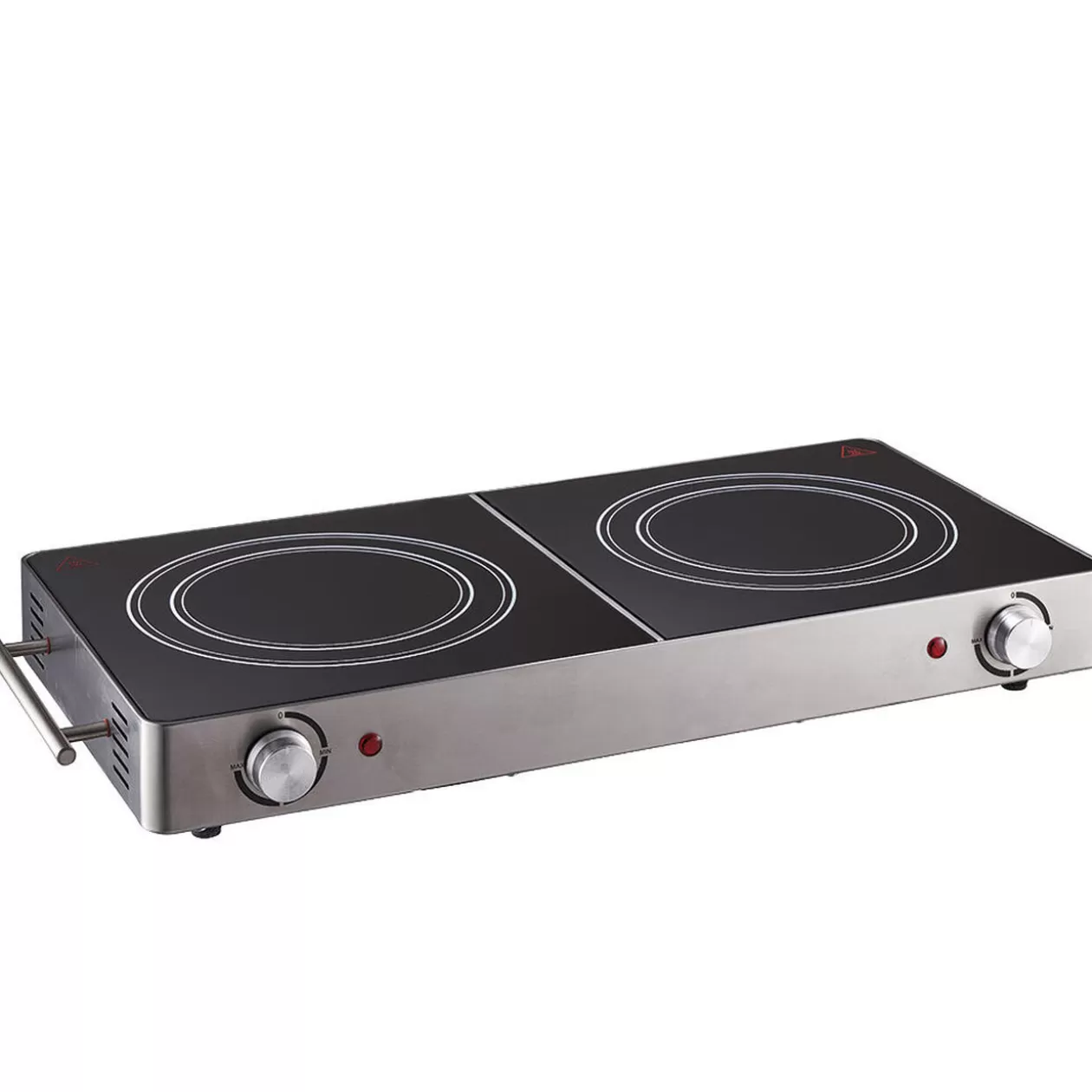 Gifi Double plaque vitrocéramique noire et grise Cuisilux< Petit Électroménager