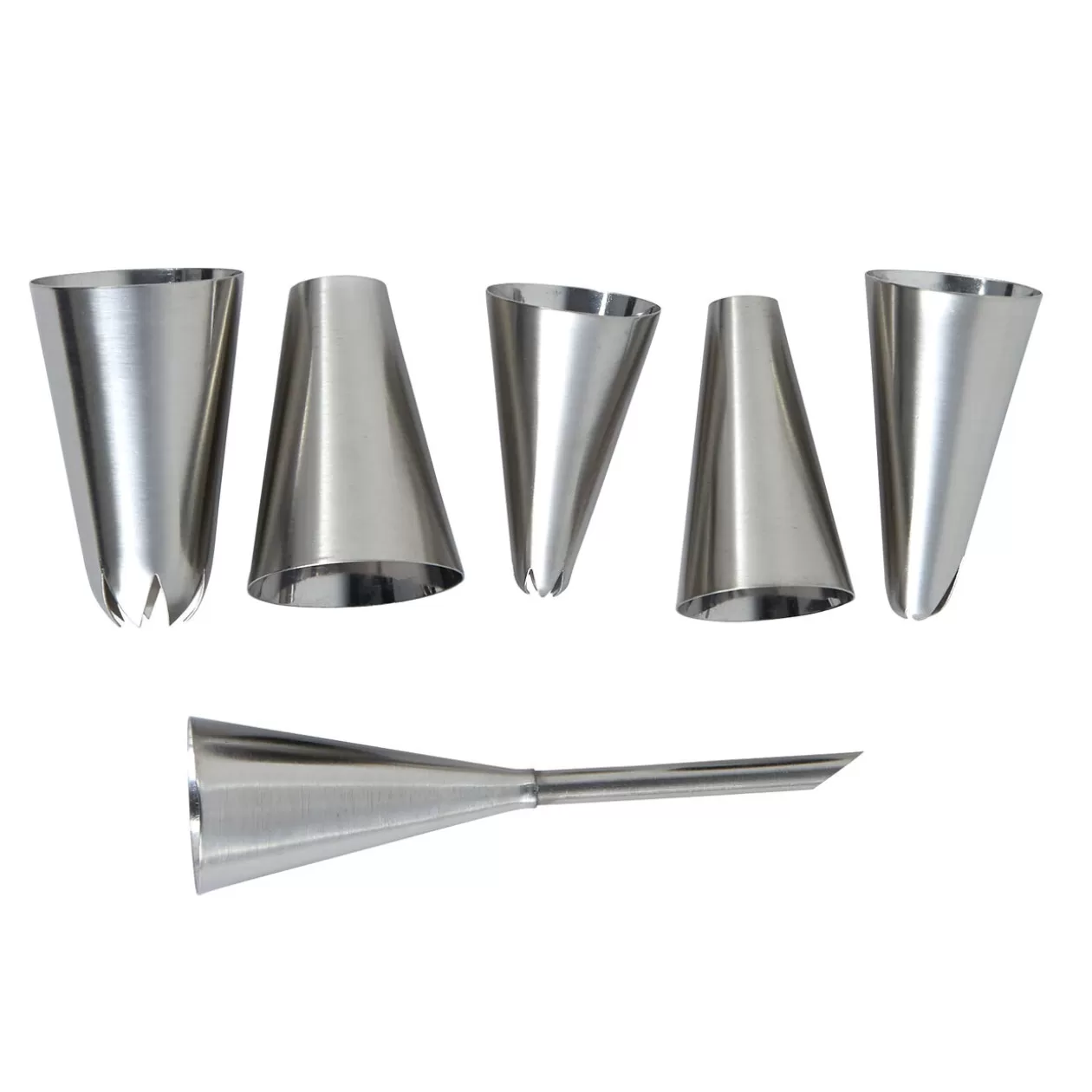 Gifi Douilles à pâtisserie Cuisilux en inox x6< Préparation Culinaire