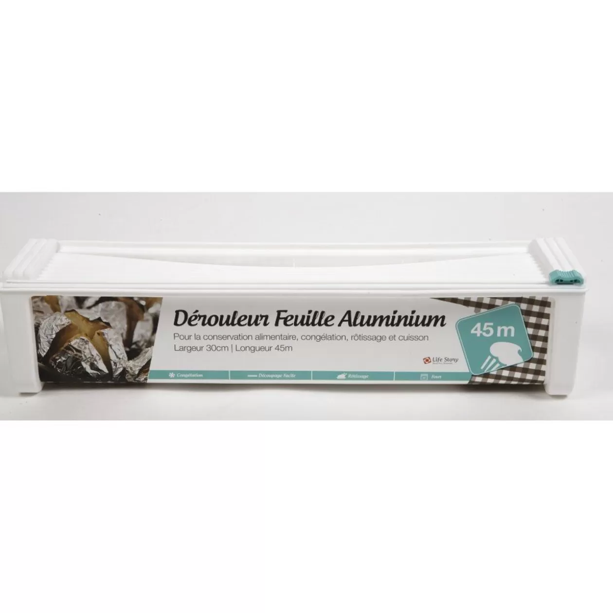 Gifi Dérouleur feuille aluminium 45m< Conservation Alimentaire