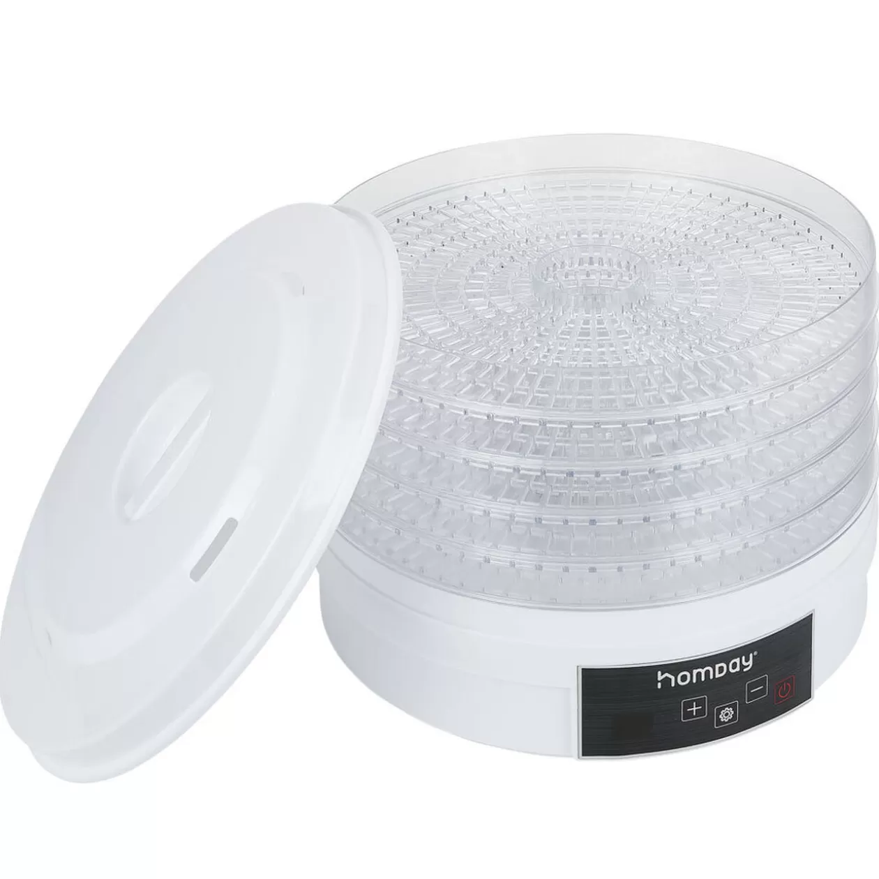 Gifi Déshydrateur alimentaire Homday 350W ABS blanc Ø30cm< Petit Électroménager