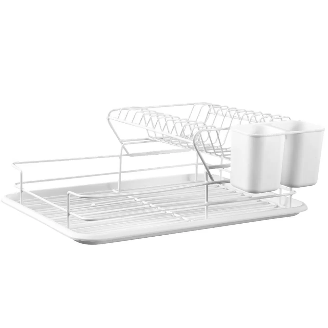 Gifi Egouttoir à vaisselle blanc 2 niveaux< Rangement De Cuisine