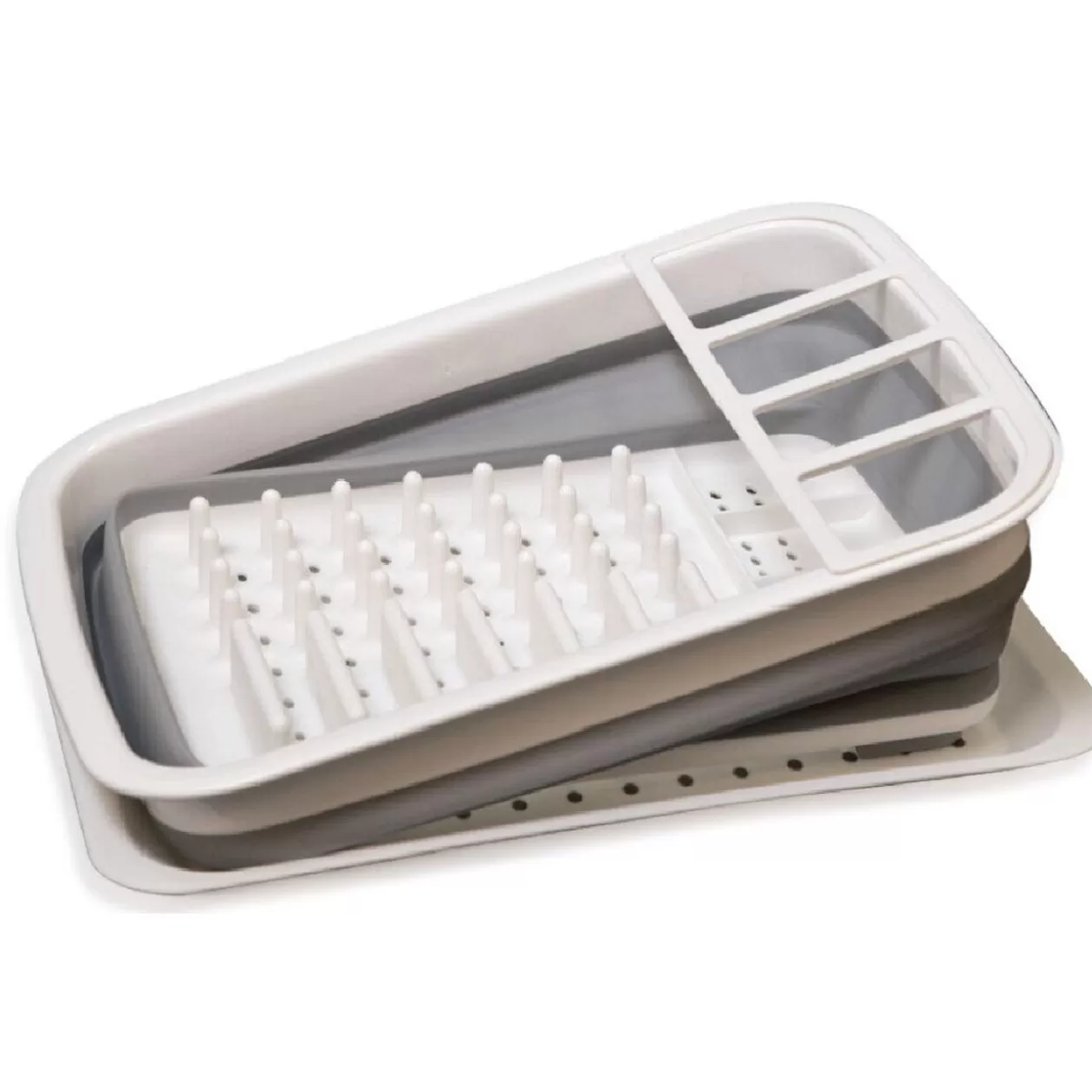 Gifi Egouttoir à vaisselle rétractable avec plateau< Rangement De Cuisine