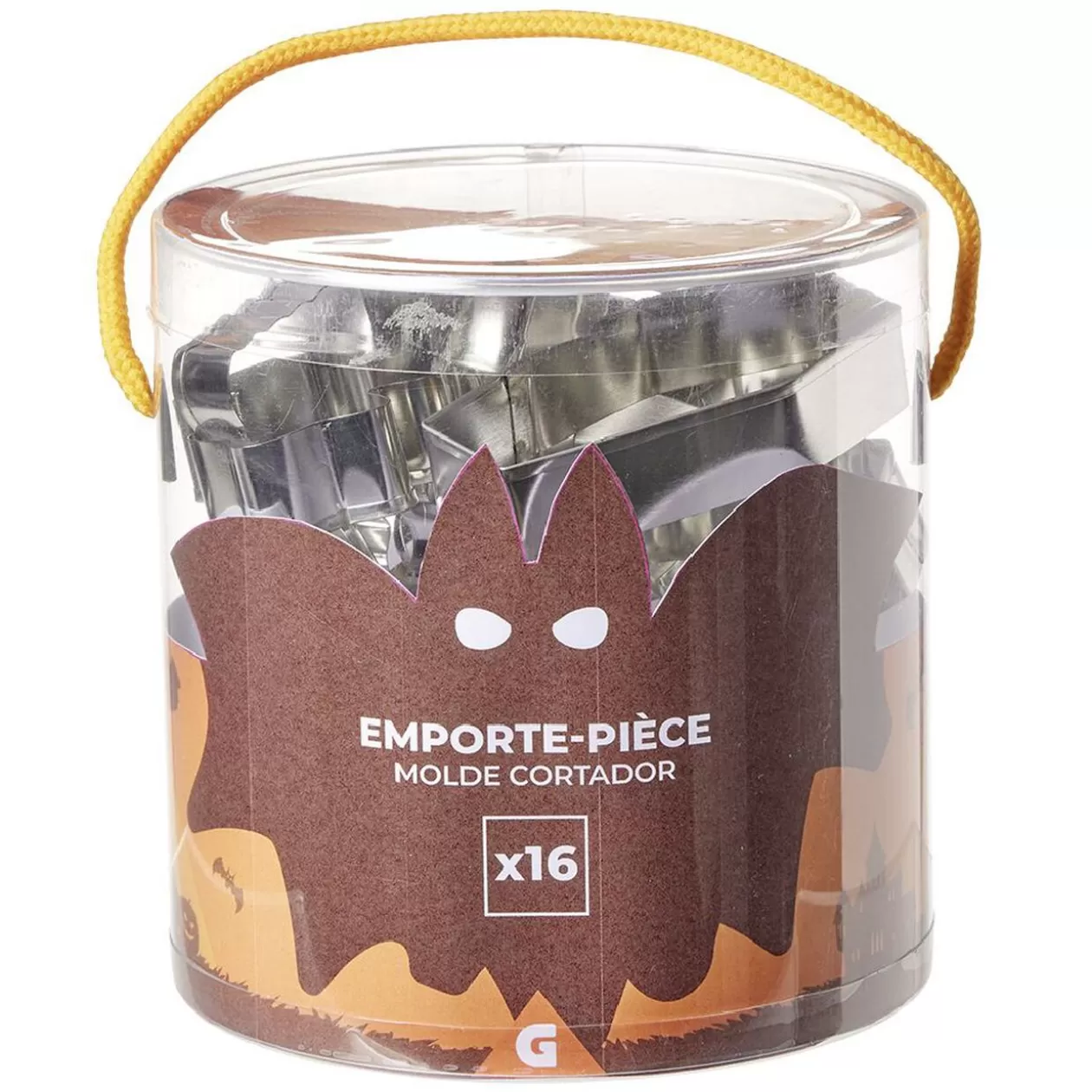 Gifi Emporte-pièce décor Halloween x16< Cuisson