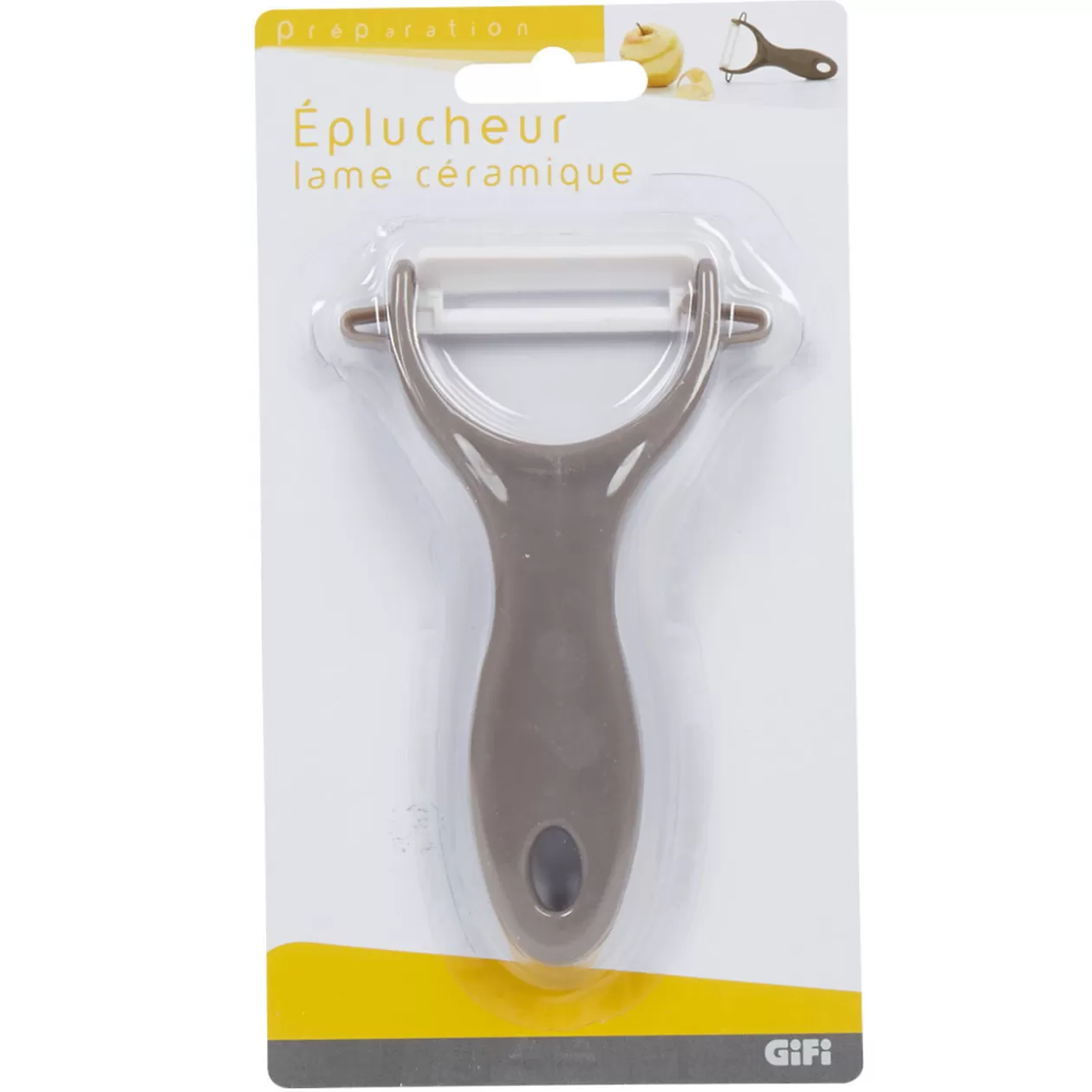 Gifi Eplucheur taupe< Préparation Culinaire