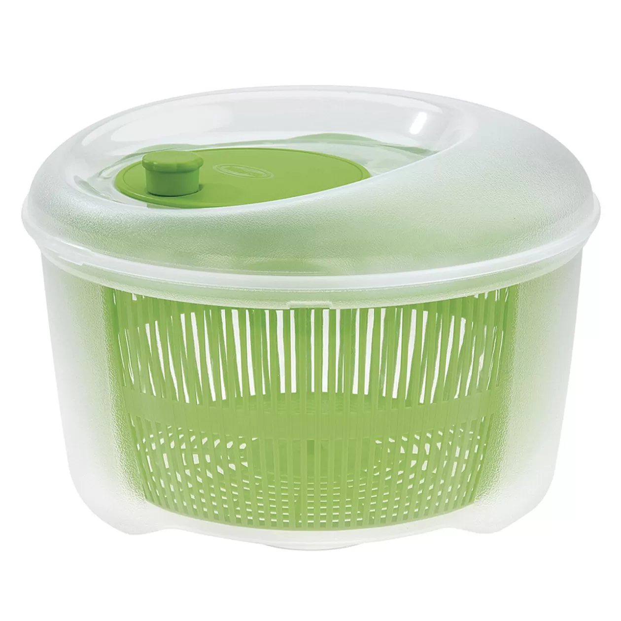 Gifi Essoreuse à salade plastique transparent et vert Ø24xH16cm< Préparation Culinaire