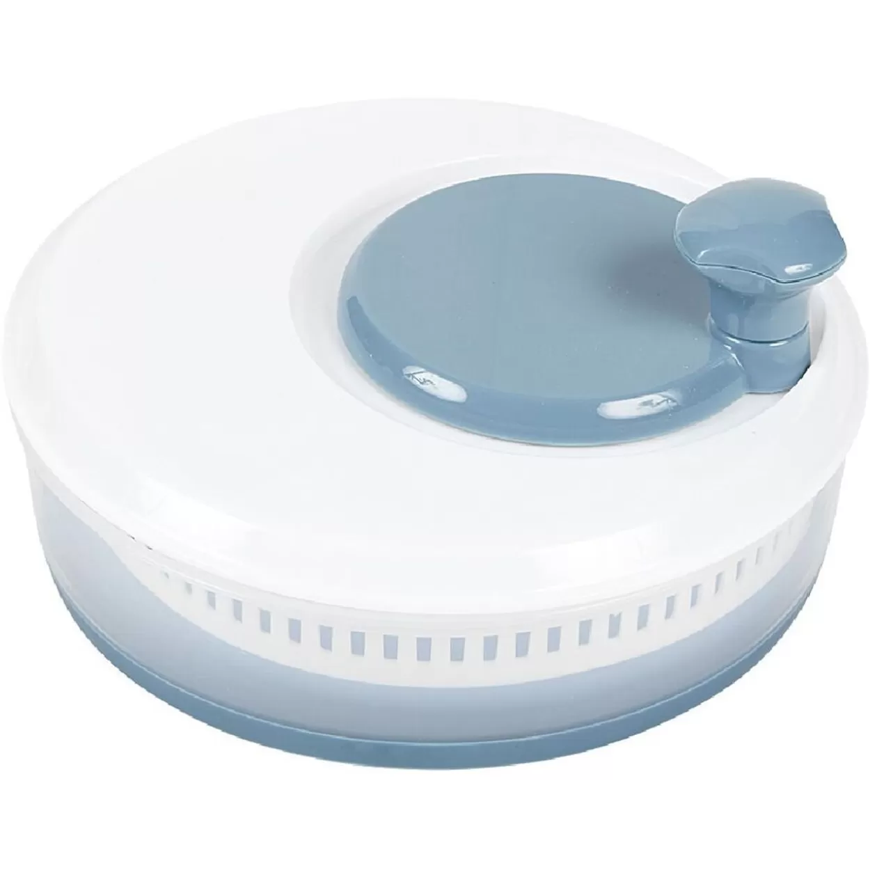 Gifi Essoreuse à salade rétractable 3,5 L bleu et blanc< Préparation Culinaire