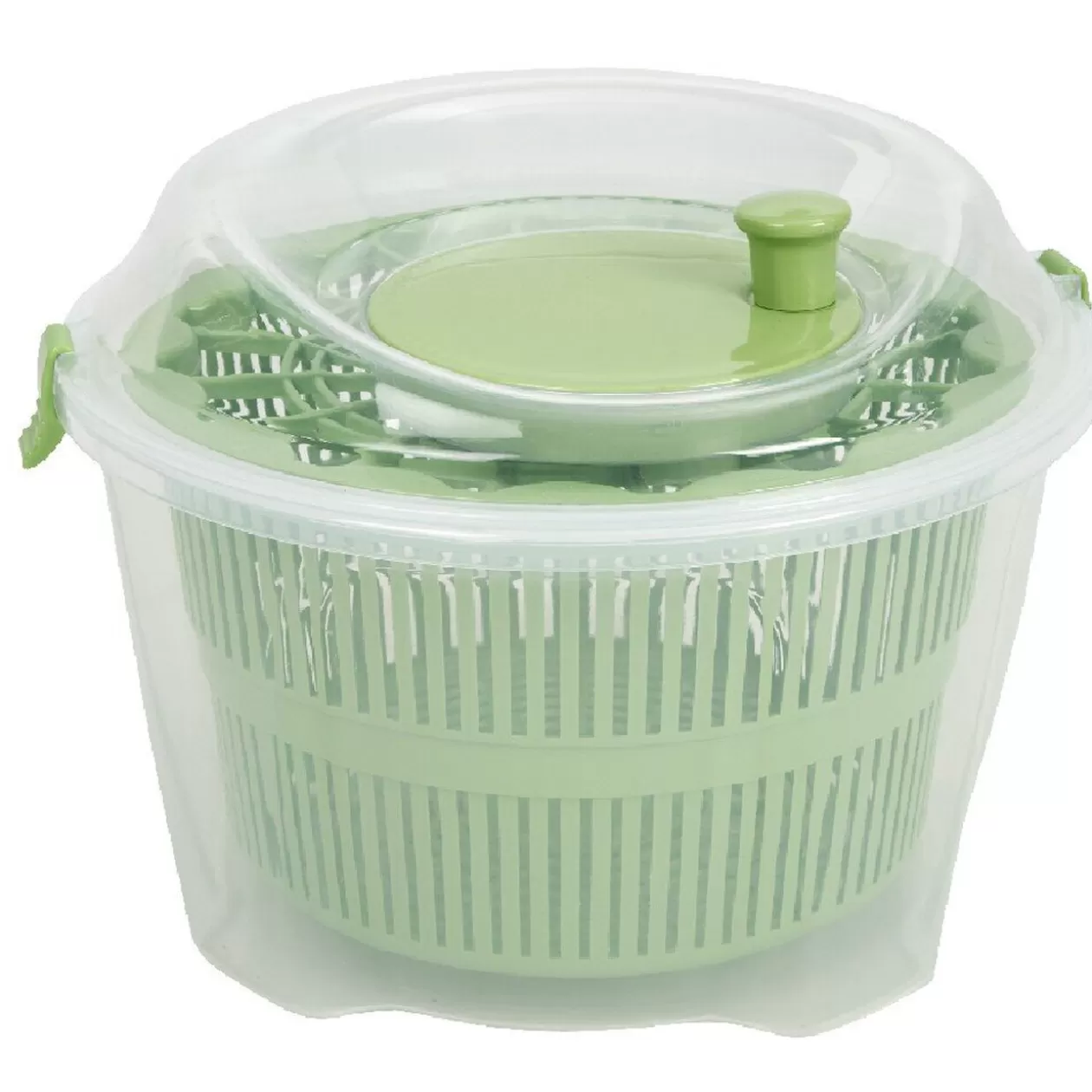 Gifi Essoreuse à salade transparente et verte< Préparation Culinaire