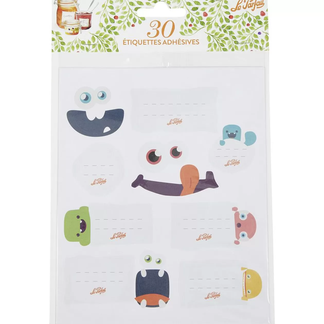 Gifi Etiquette Le Parfait pour terrines x30< Conservation Alimentaire