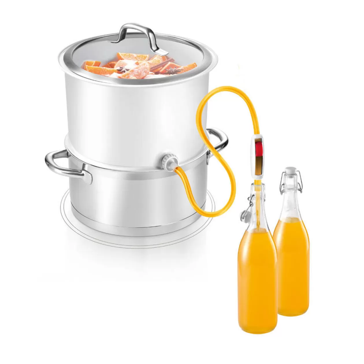 Gifi Extracteur de jus de fruits et légumes à la vapeur< Petit Électroménager