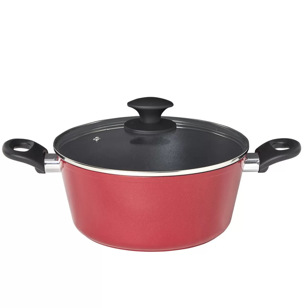 Gifi Faitout aluminium rouge ø 24 cm< Cuisson