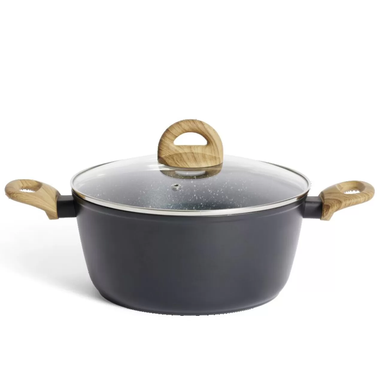 Gifi Faitout tous feux dont induction aluminium gris Ø24cm< Cuisson
