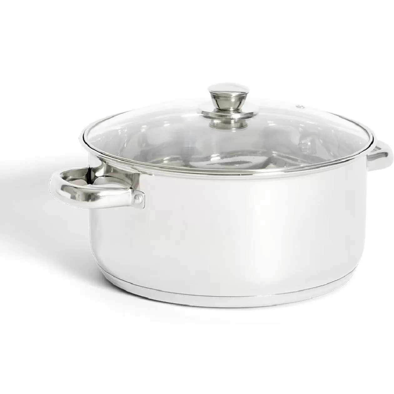 Gifi Faitout tous feux dont induction inox et verre Ø25,5cm< Cuisson