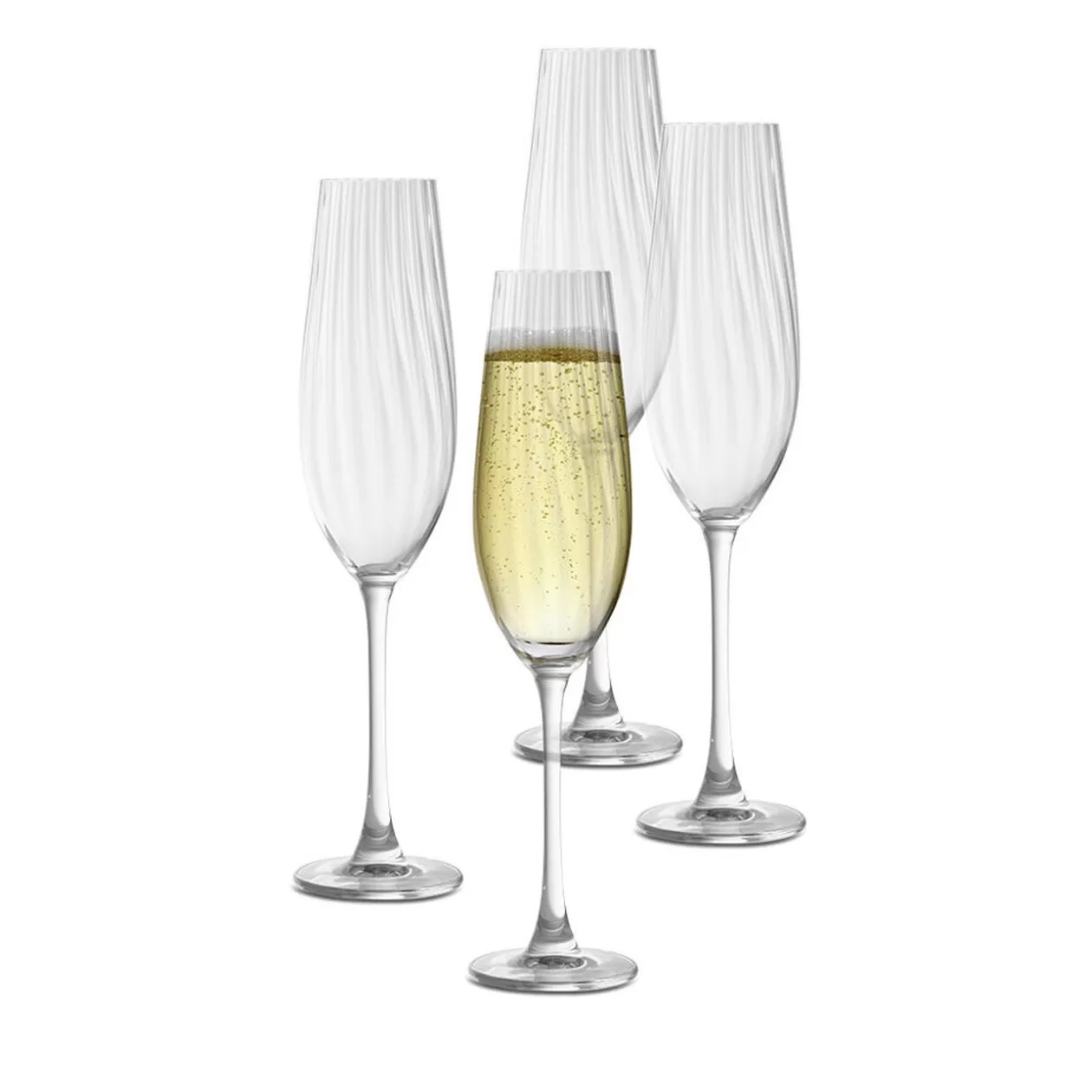 Flûte à champagne 26cl x4>Gifi Hot