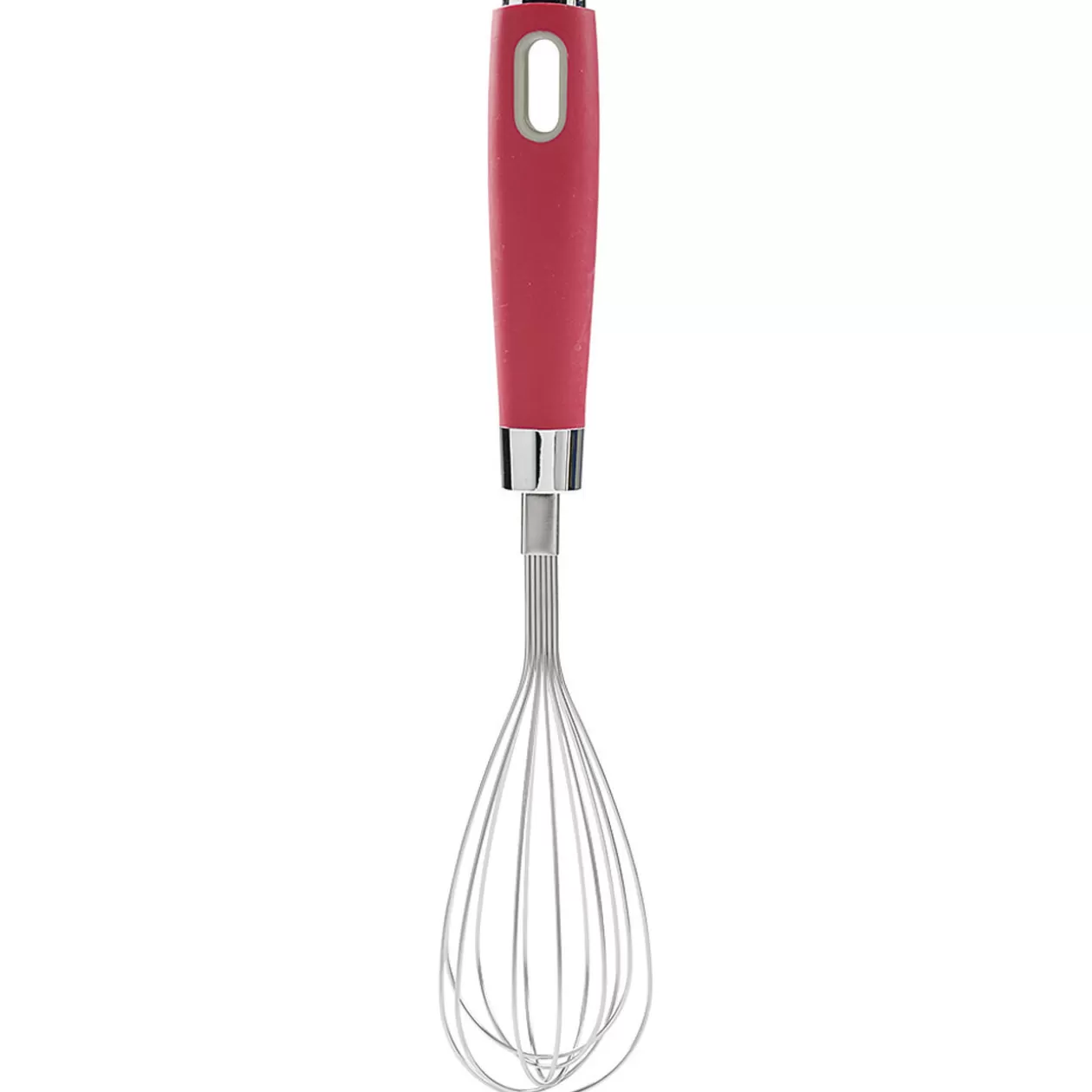 Gifi Fouet de cuisine en inox manche en polypropylène rouge< Préparation Culinaire