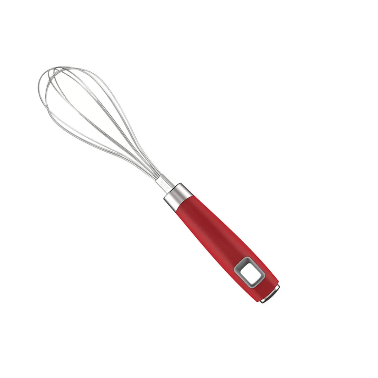 Gifi Fouet de cuisine inox manche en polypropylène rouge< Préparation Culinaire