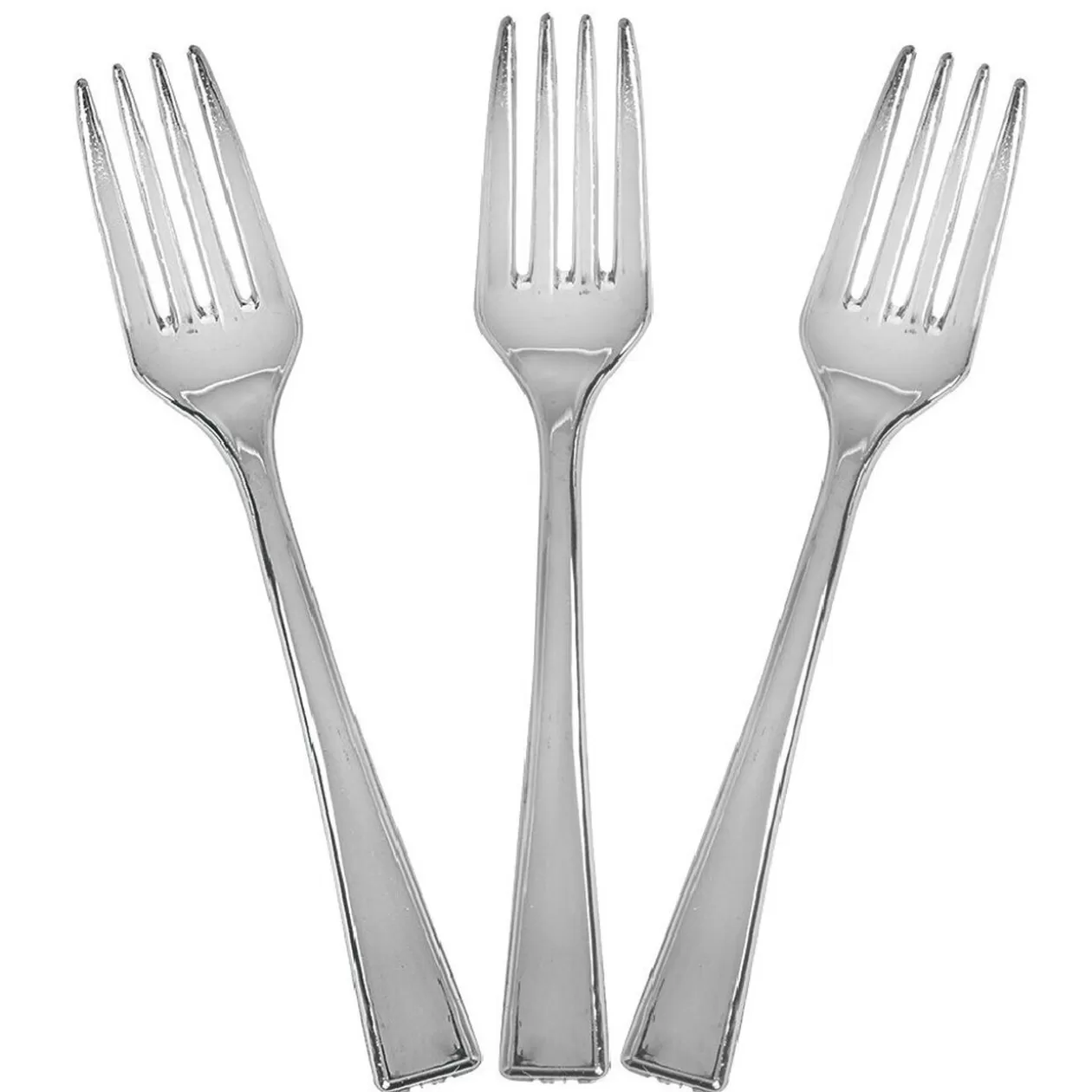 Fourchette à cocktail gris acier x12>Gifi Flash Sale