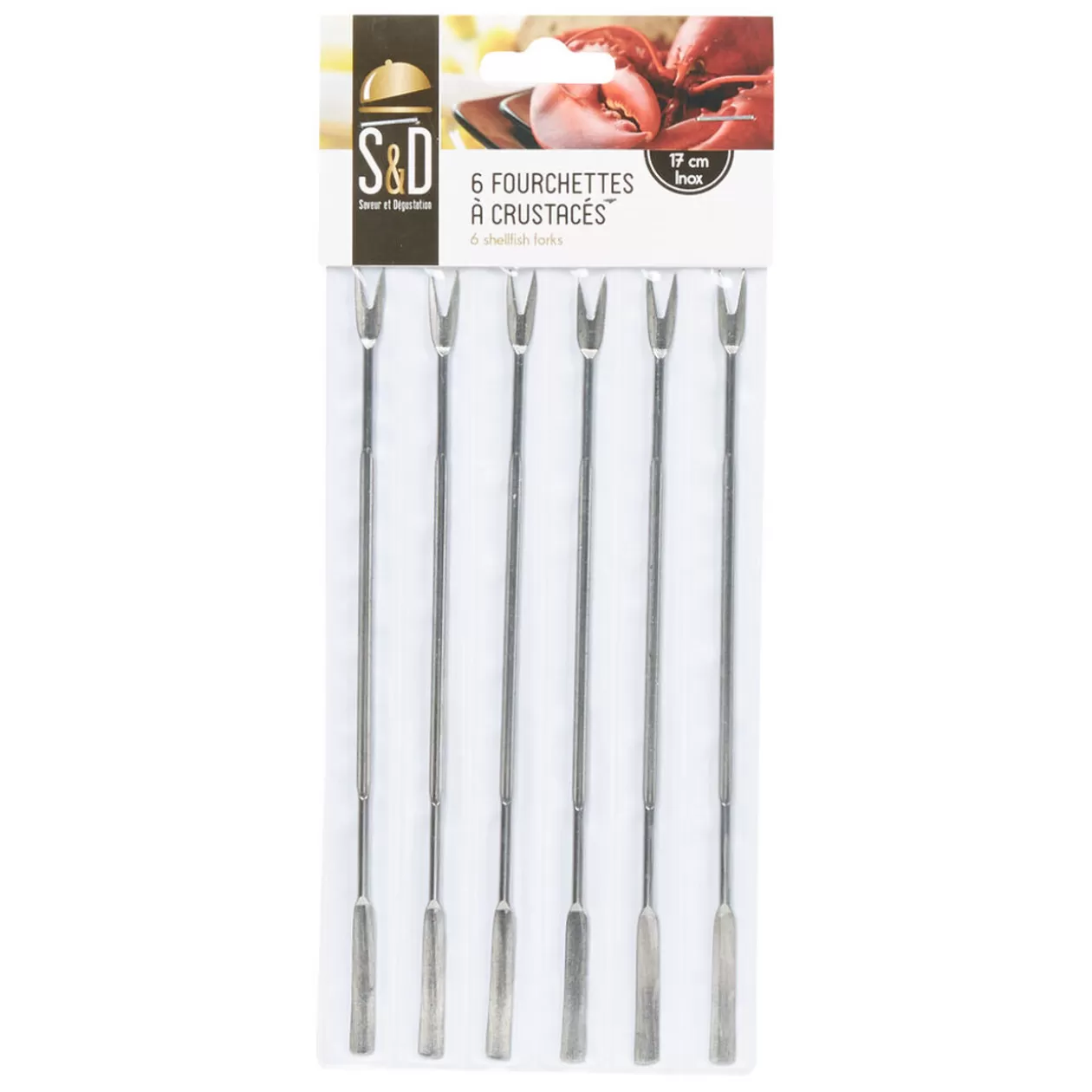 Gifi Fourchettes à crustacés x6< Préparation Culinaire
