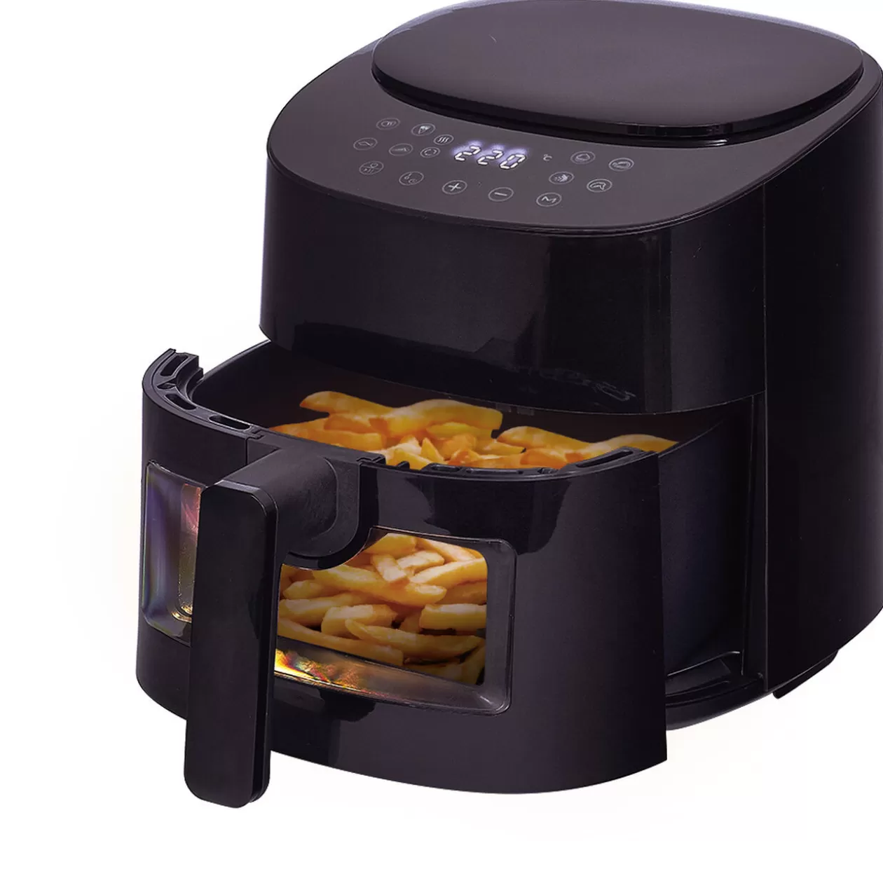 Gifi Friteuse sans huile avec hublot Homday 1300 W< Petit Électroménager