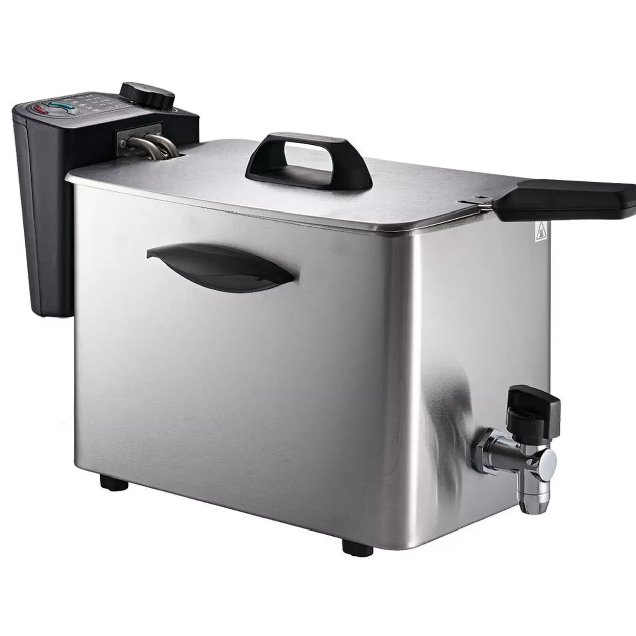 Gifi Friteuse semi professionnelle Cuisilux avec robinet 4L< Petit Électroménager