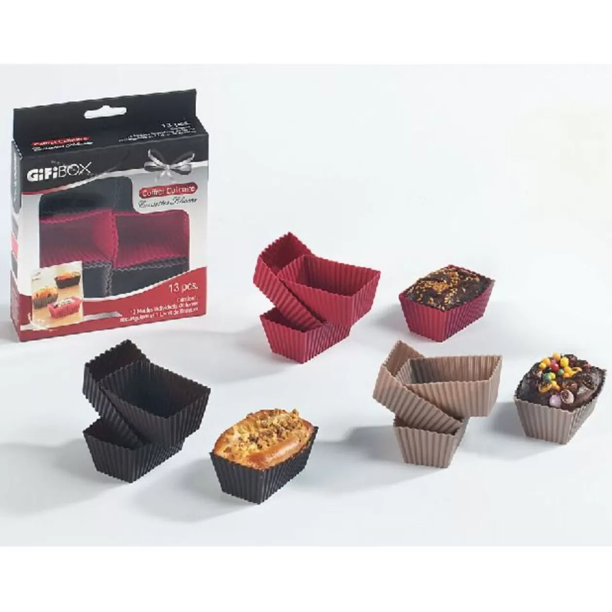 Gifi box Caissettes silicone< Préparation Culinaire