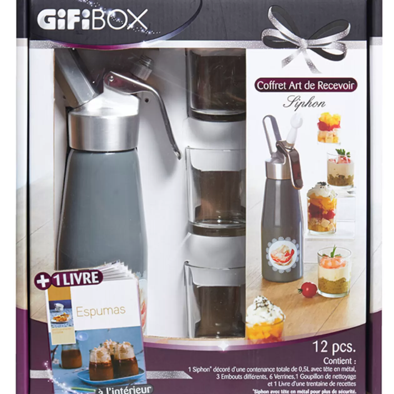 Gifi box Siphon< Préparation Culinaire
