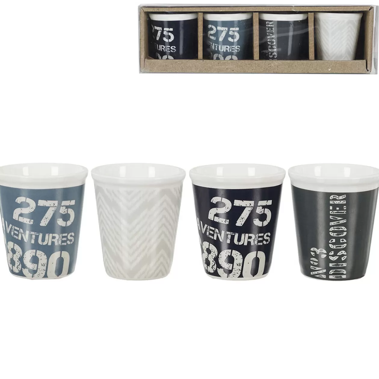 Gobelet à expresso 7cl x4>Gifi Best