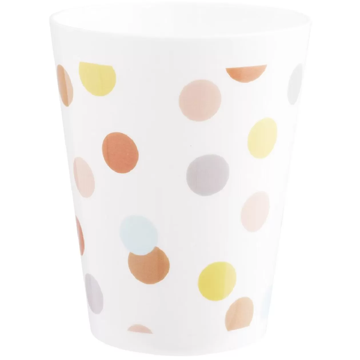 Gobelet en plastique décor pois multicolore>Gifi Best
