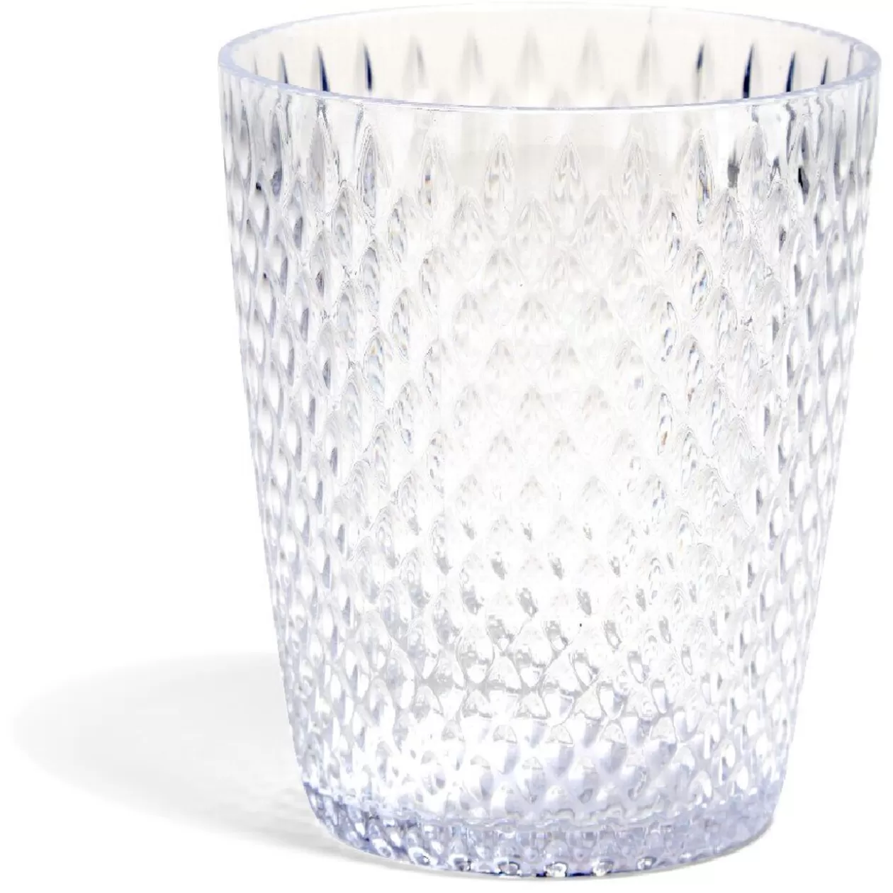 Gobelet en plastique transparent effet martelé>Gifi Discount