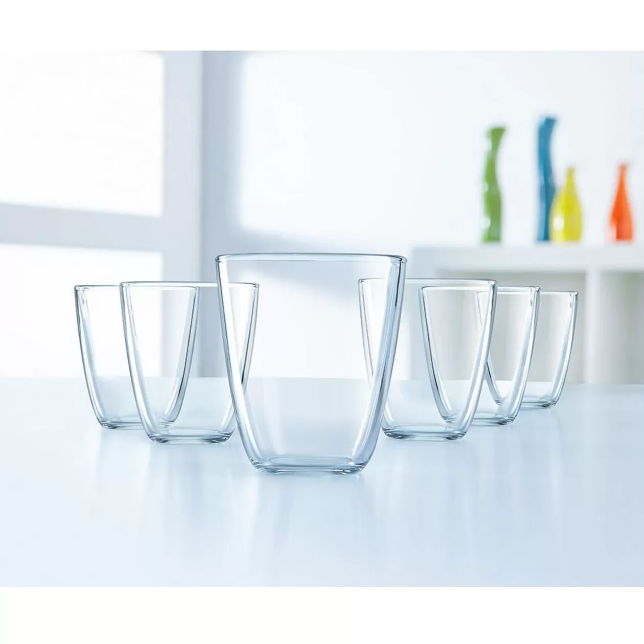 Gobelet en verre 31 cl - Concepto x6>Gifi Flash Sale