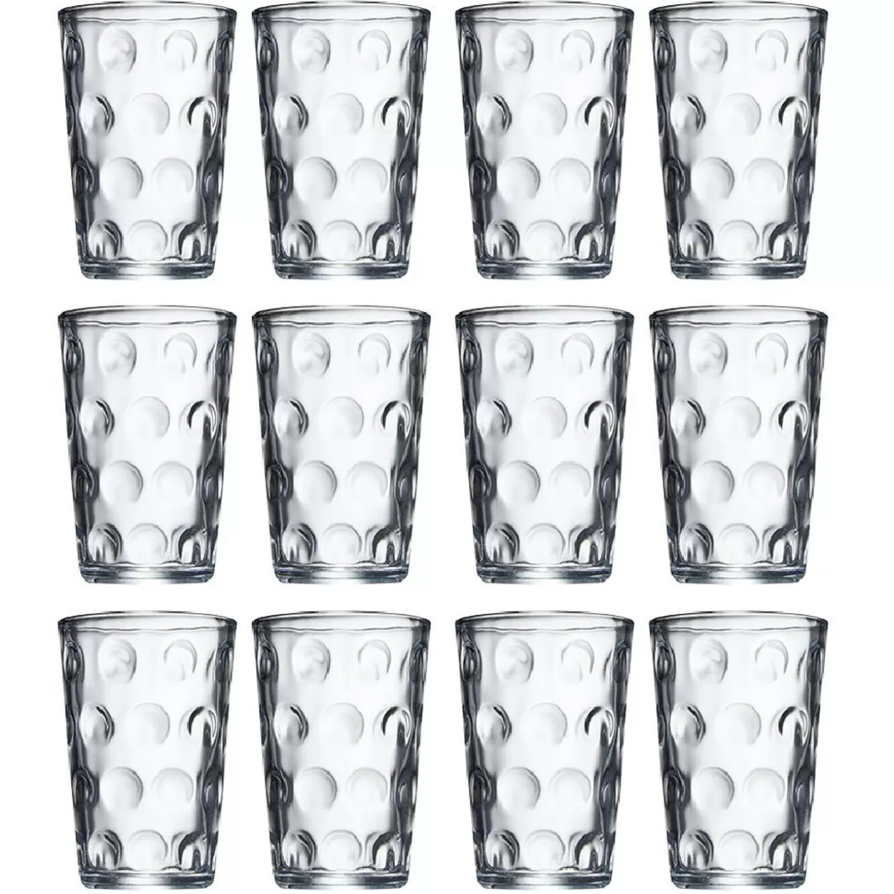 Gobelet en verre transparent 20cl x12>Gifi Cheap