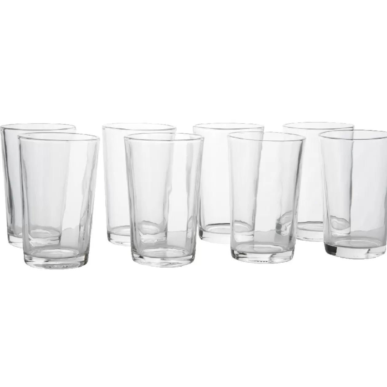 Gobelet en verre transparent x8>Gifi Best