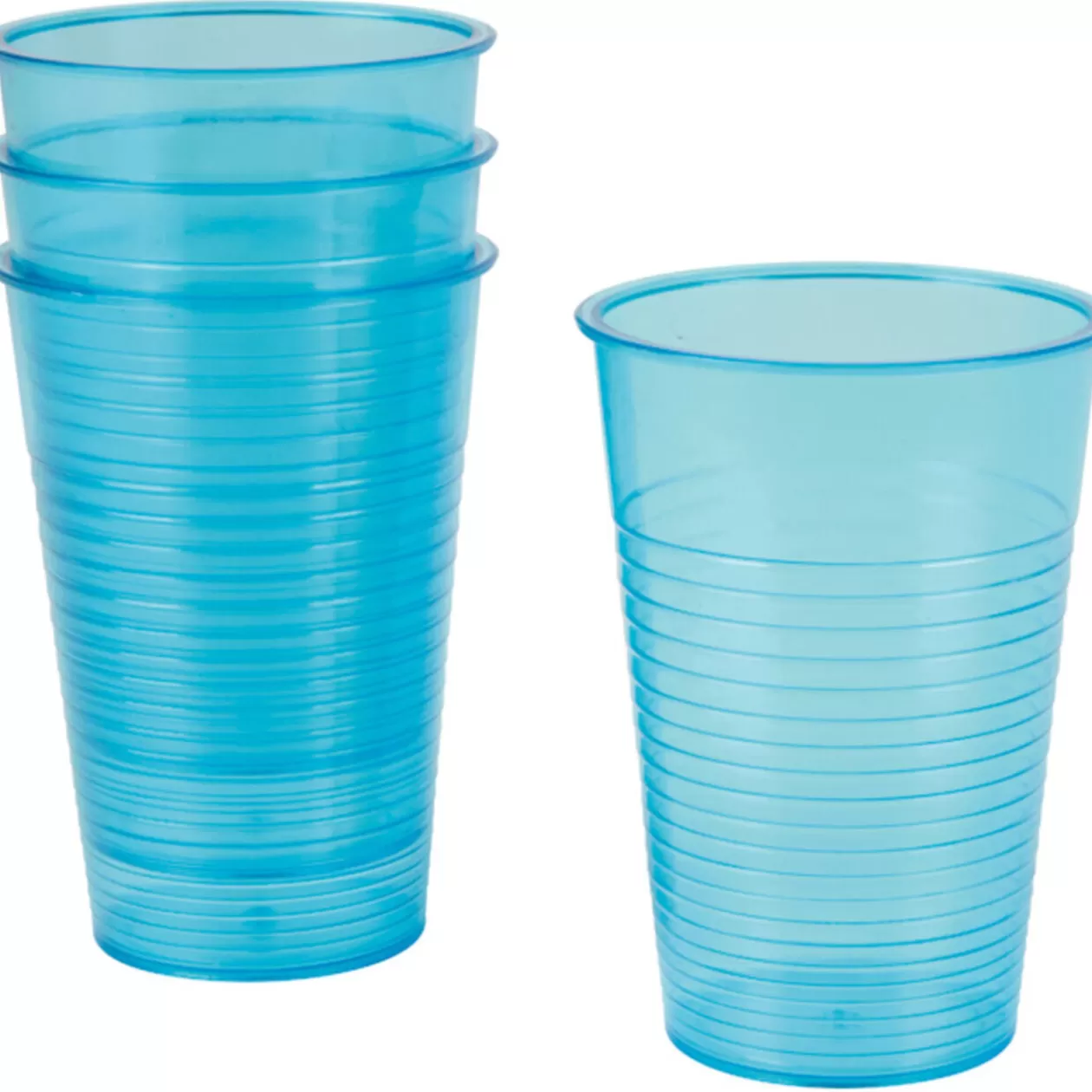 Gobelet plastique bleu x4>Gifi Cheap
