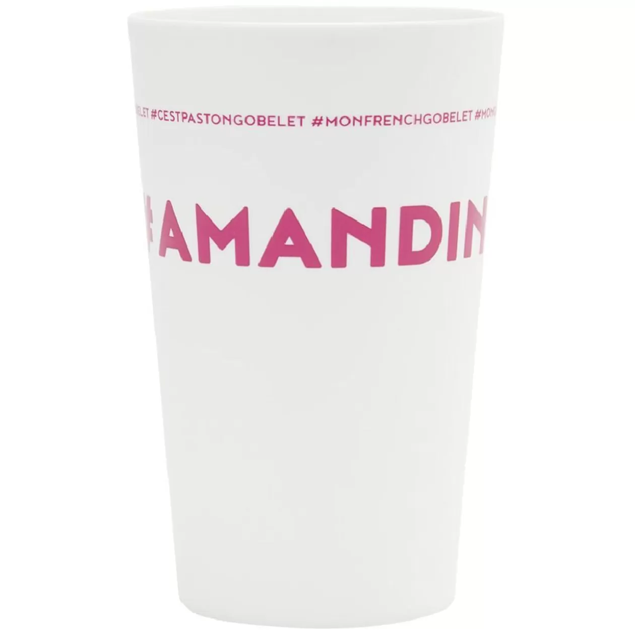 Gobelet plastique prénom #AMANDINE 33cl>Gifi Fashion