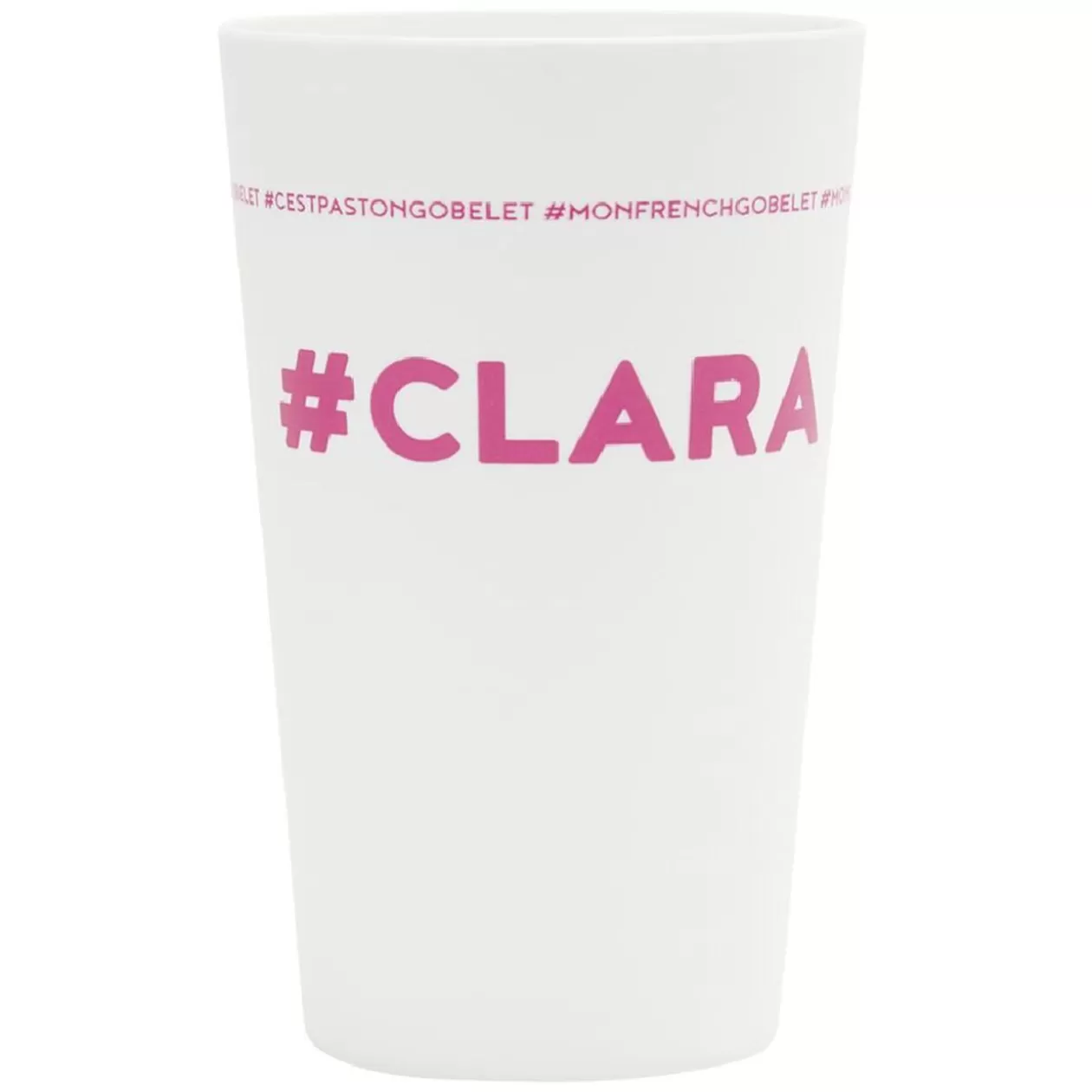 Gobelet plastique prénom #CLARA 33cl>Gifi Store