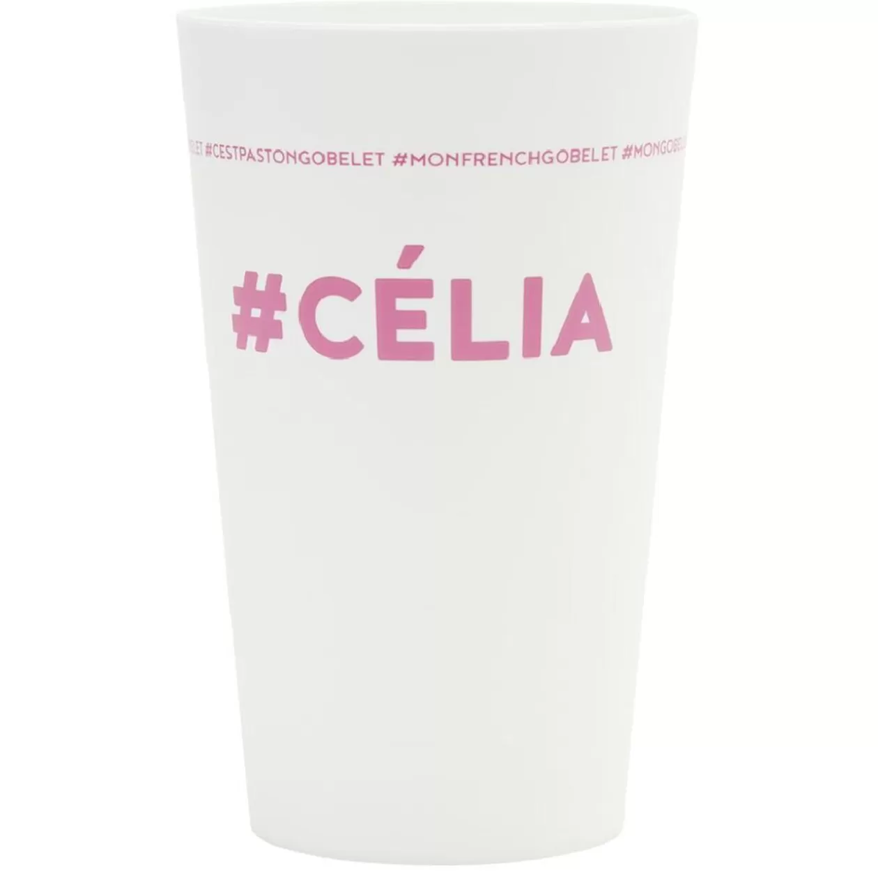 Gobelet plastique prénom #CÉLIA 33cl>Gifi Clearance