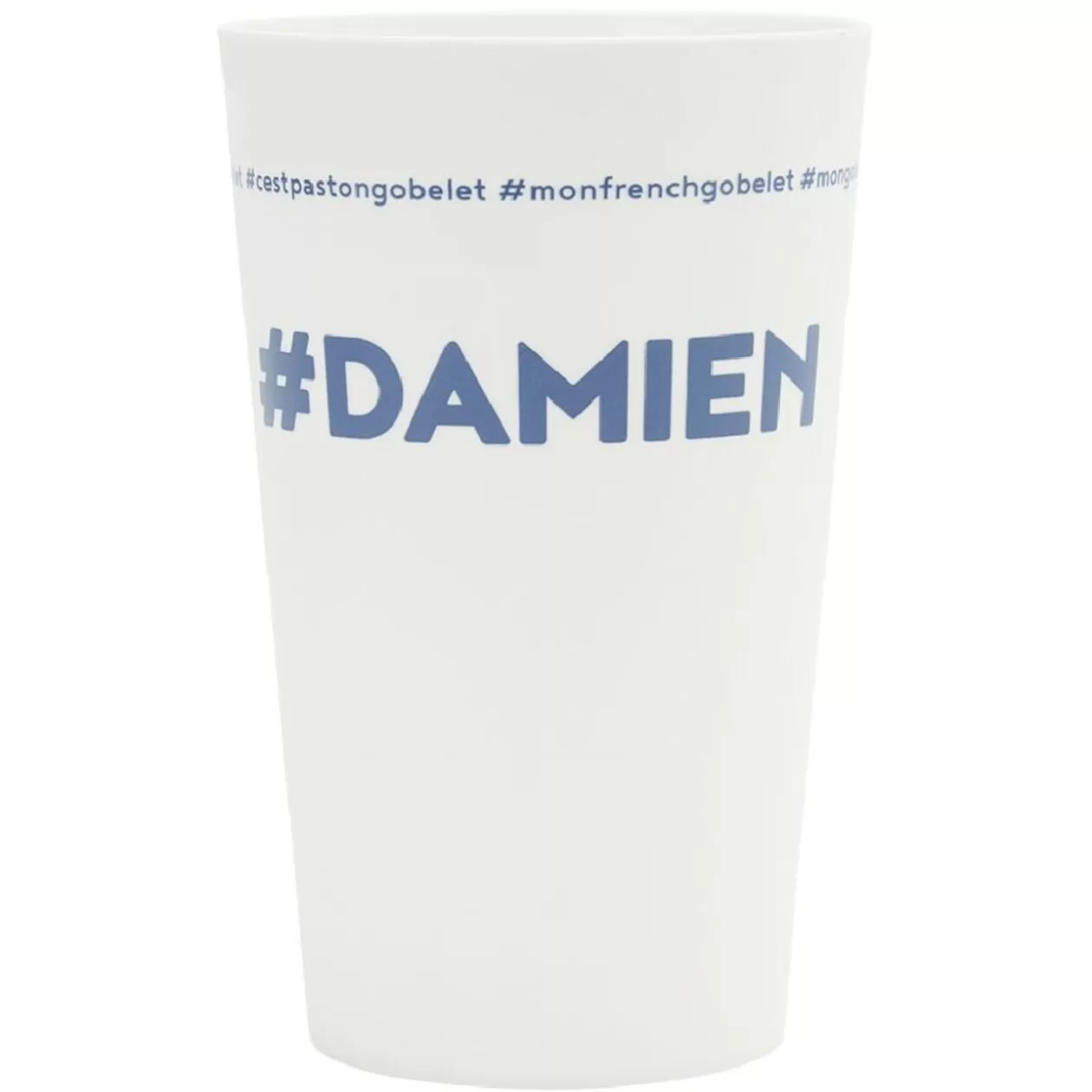 Gobelet plastique prénom #DAMIEN 33cl>Gifi Best