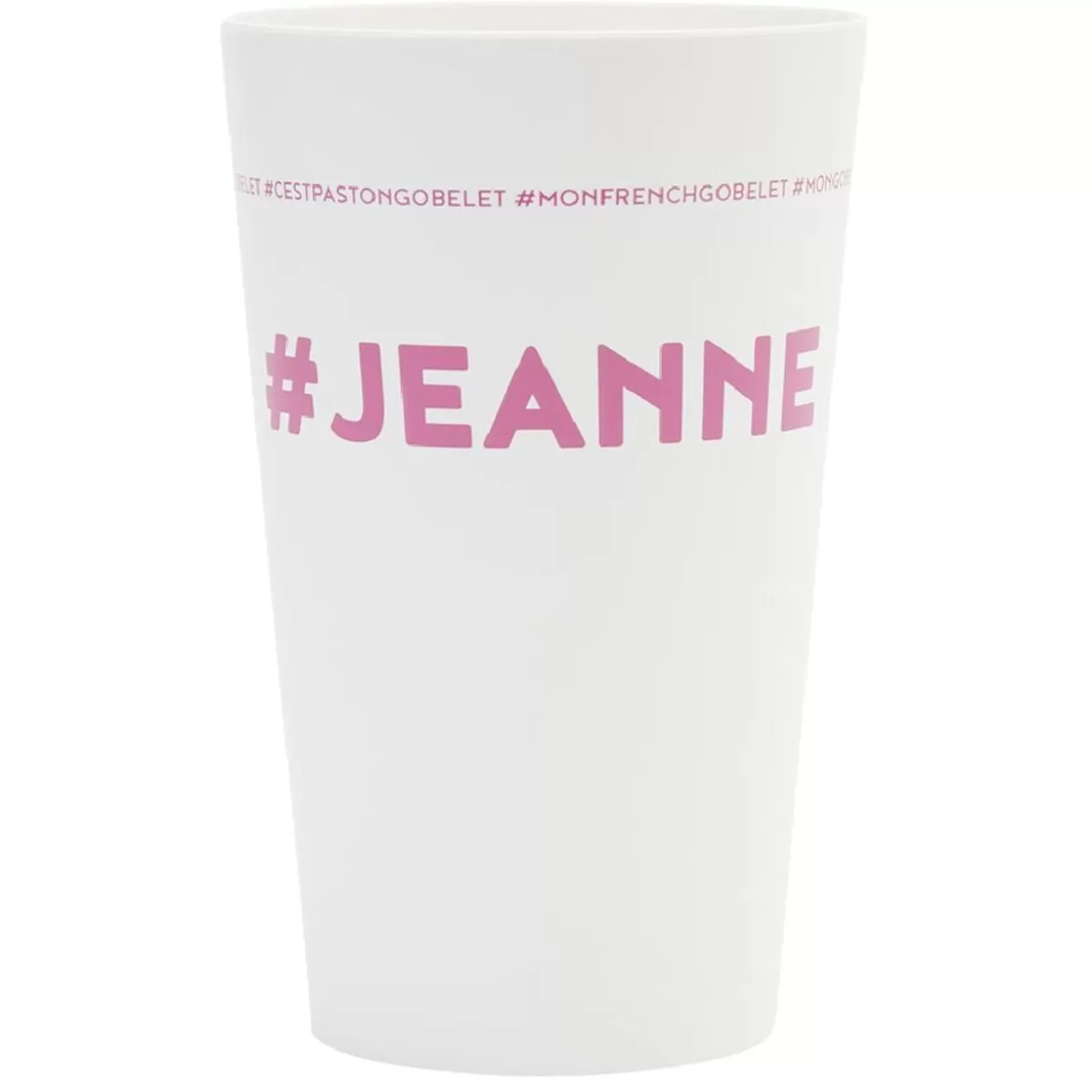 Gifi Gobelet plastique prénom #JEANNE 33cl< Vaisselle Et Accessoires De Table