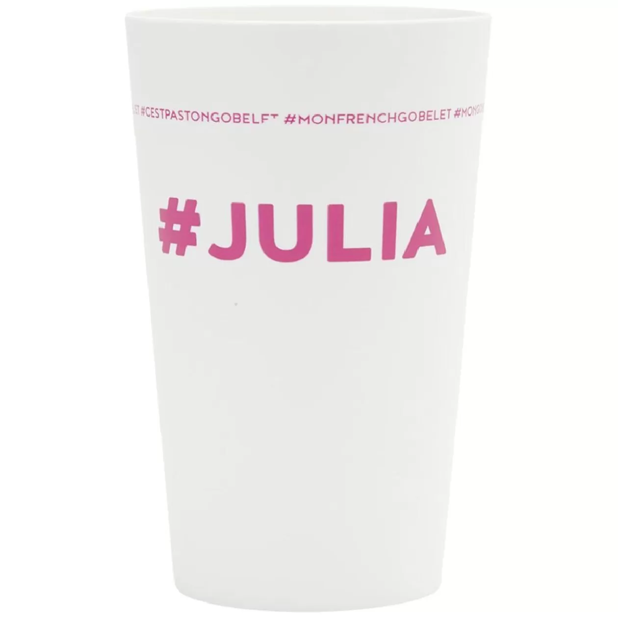 Gobelet plastique prénom #JULIA 33cl>Gifi Best