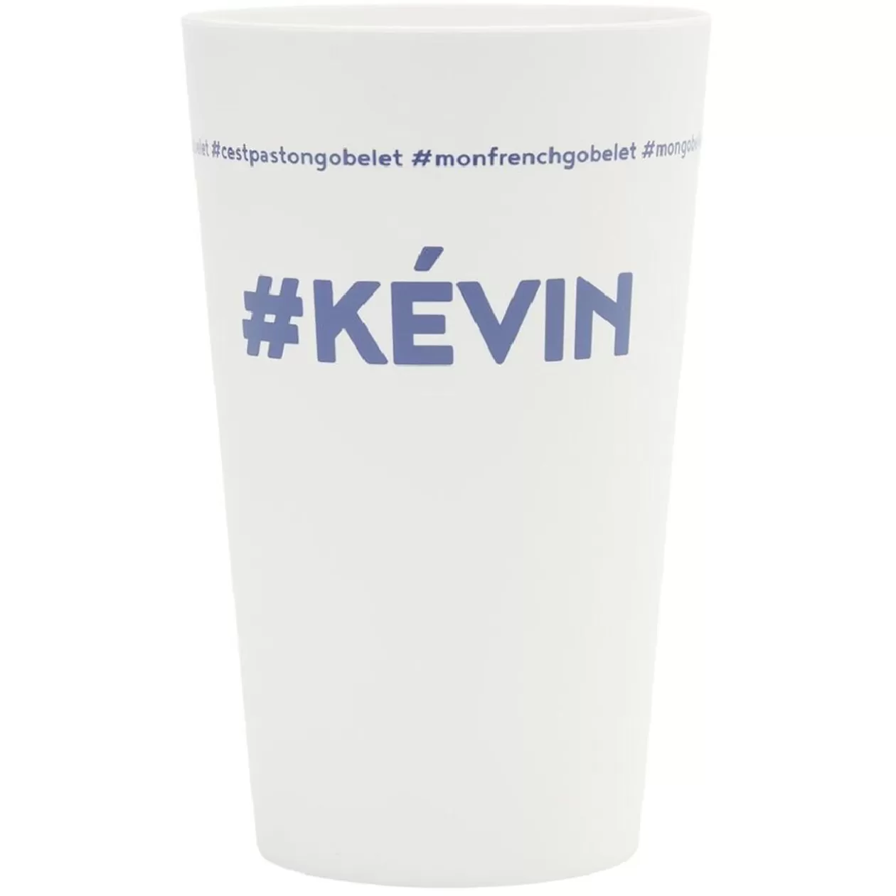 Gobelet plastique prénom #KÉVIN 33cl>Gifi Outlet