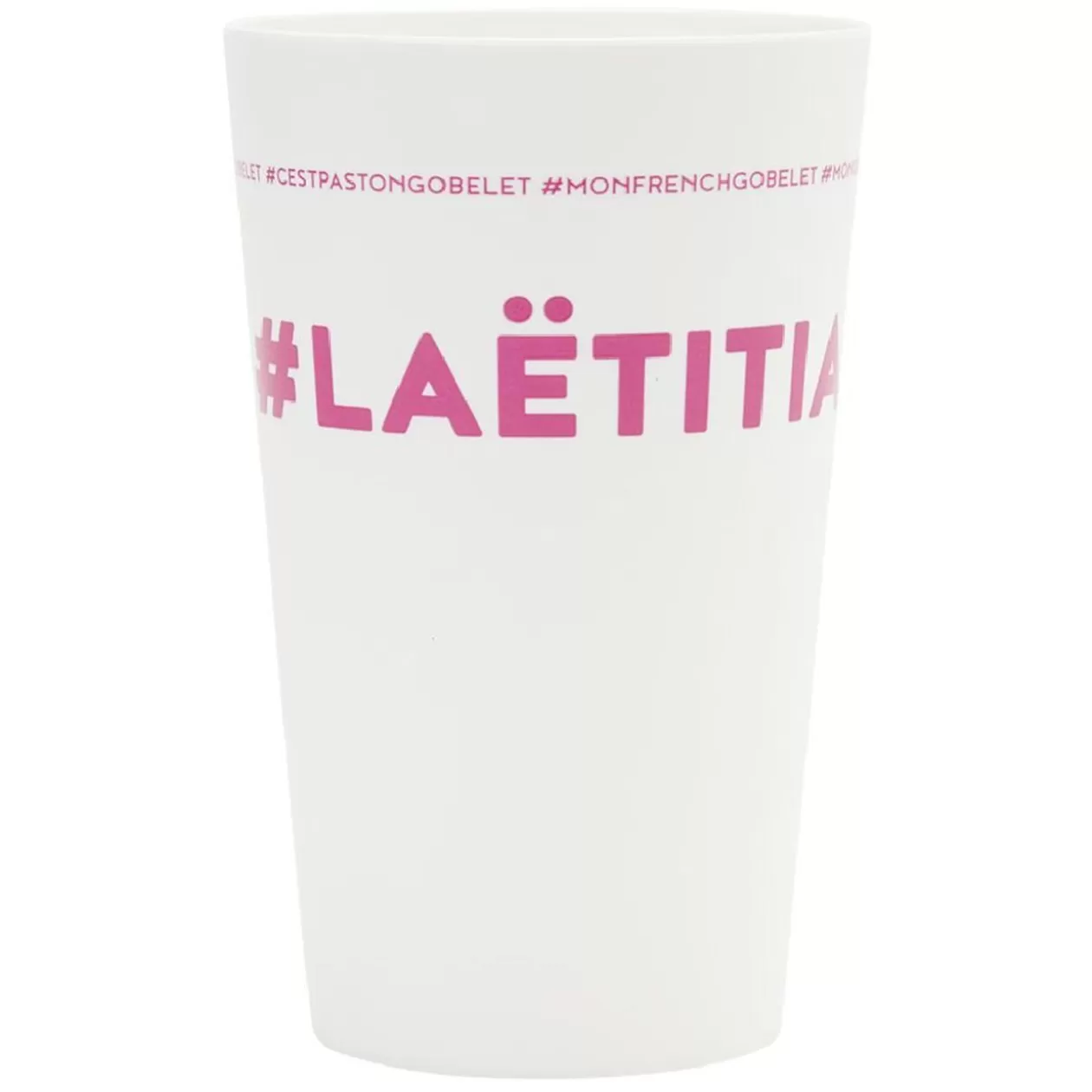 Gobelet plastique prénom #LAËTITIA 33cl>Gifi Best Sale