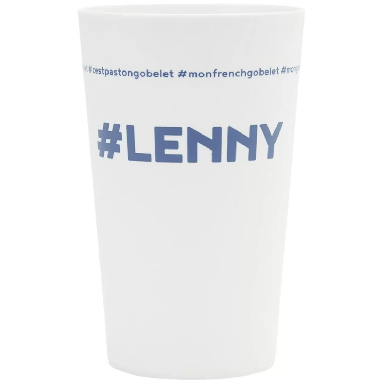Gobelet plastique prénom #LENNY 33cl>Gifi Hot